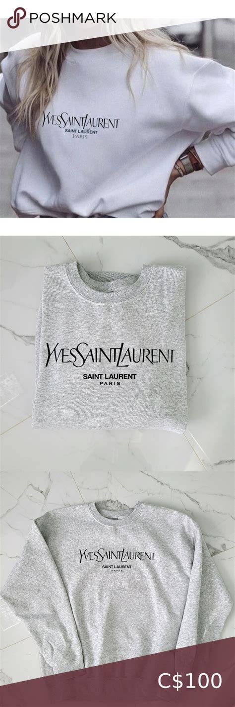 ysl sweatshirt dupe|st laurent dupe.